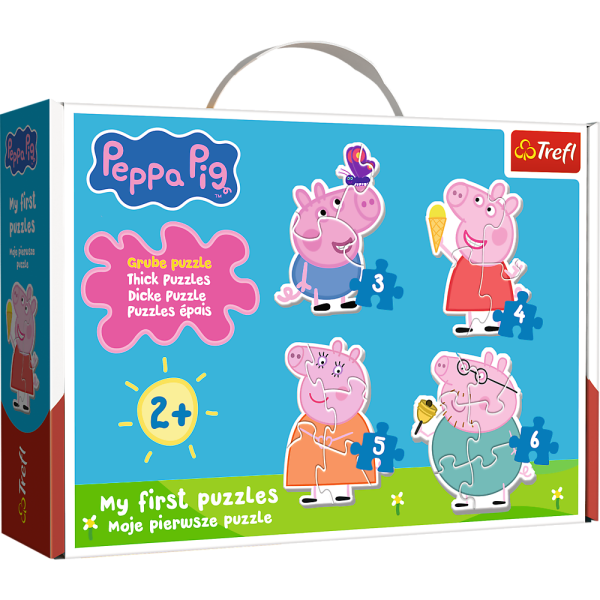 Обложка книги «TREFL PEPPA PIG Пазл для малышей Свинка Пеппа»