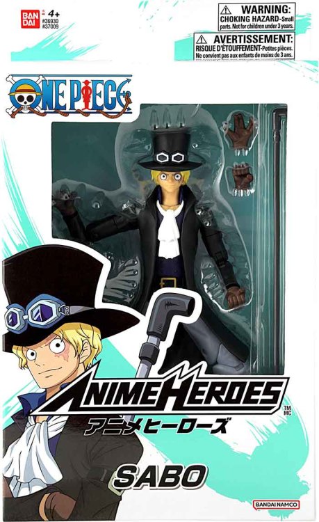 ANIME HEROES One Piece фигурка с аксессуарами, 16 см - Sabo