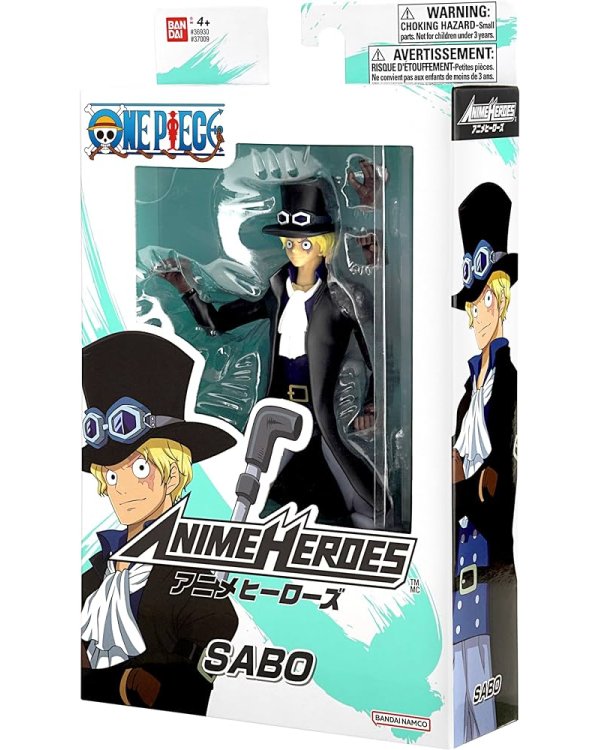 ANIME HEROES One Piece фигурка с аксессуарами, 16 см - Sabo