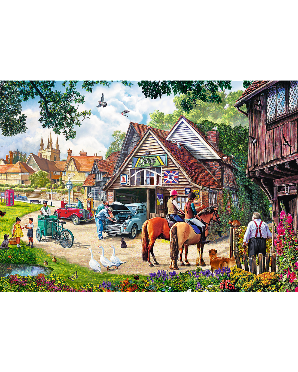 TREFL Набор пазлов Idyllic life, 2x500 шт.