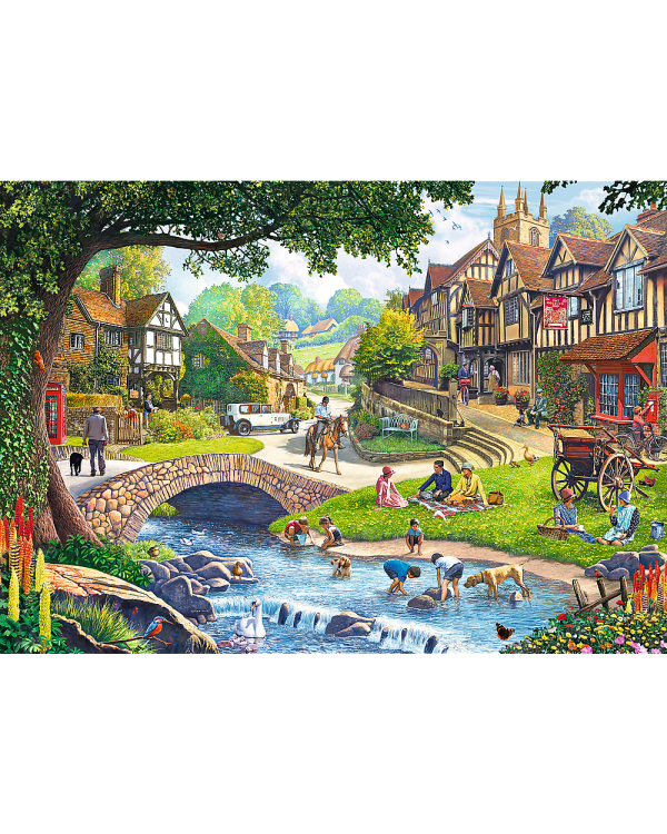 TREFL Набор пазлов Idyllic life, 2x500 шт.