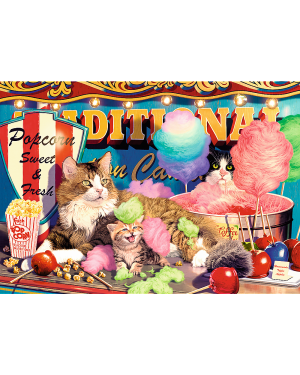TREFL Набор пазлов Fluffy friends, 2x500 шт.