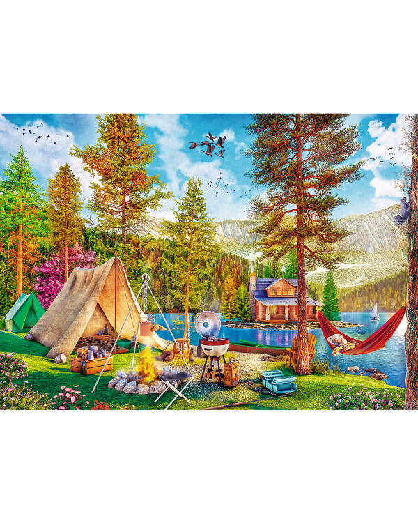 TREFL Набор пазлов Summertime relax, 2x500 шт.