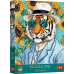 Обложка книги «TREFL Premium Plus Пазл Мистер Тигр и подсолнухи, 500 шт.»