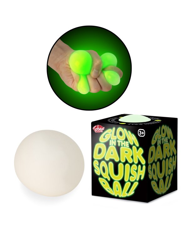 SCRUNCHEMS Мяч-антистресс светящийся в темноте