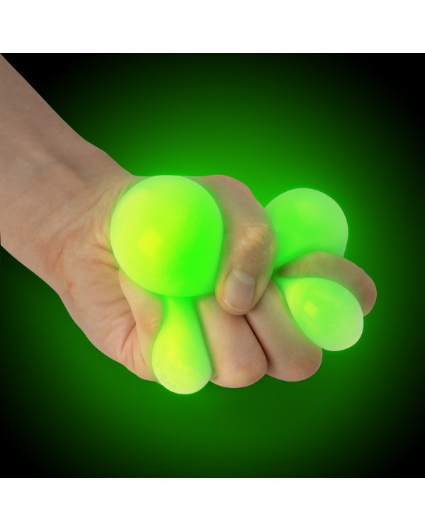 SCRUNCHEMS Мяч-антистресс светящийся в темноте