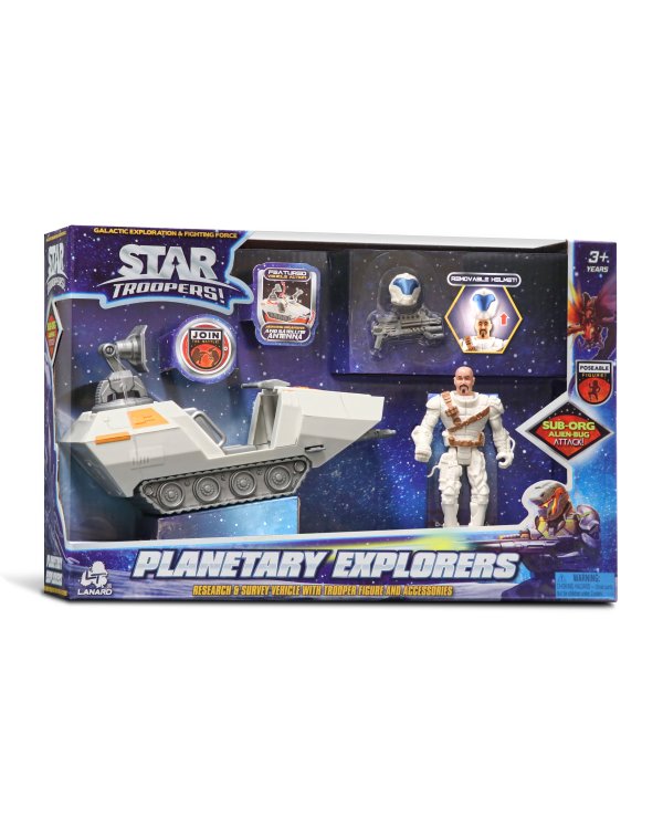 Дополнительное изображение книги «STAR TROOPERS Игровой Набор Фигура С Транспортным Средством»