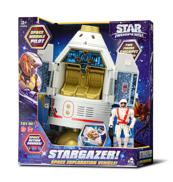 Обложка книги «STAR TROOPERS Игровой Набор Со Звуковыми И Световыми Эффектами Stargazer»
