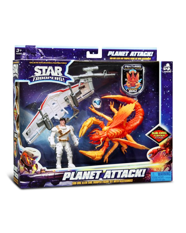 Дополнительное изображение книги «STAR TROOPERS Фигура Planet Attack»