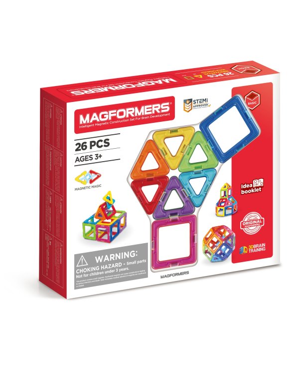 MAGFORMERS 26 Set магнитный конструктор