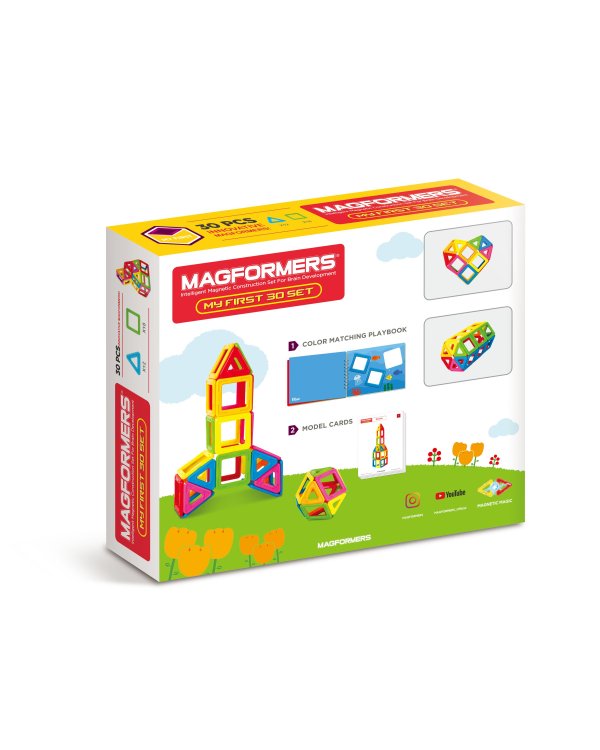 MAGFORMERS "My first MF 30" магнитный конструктор