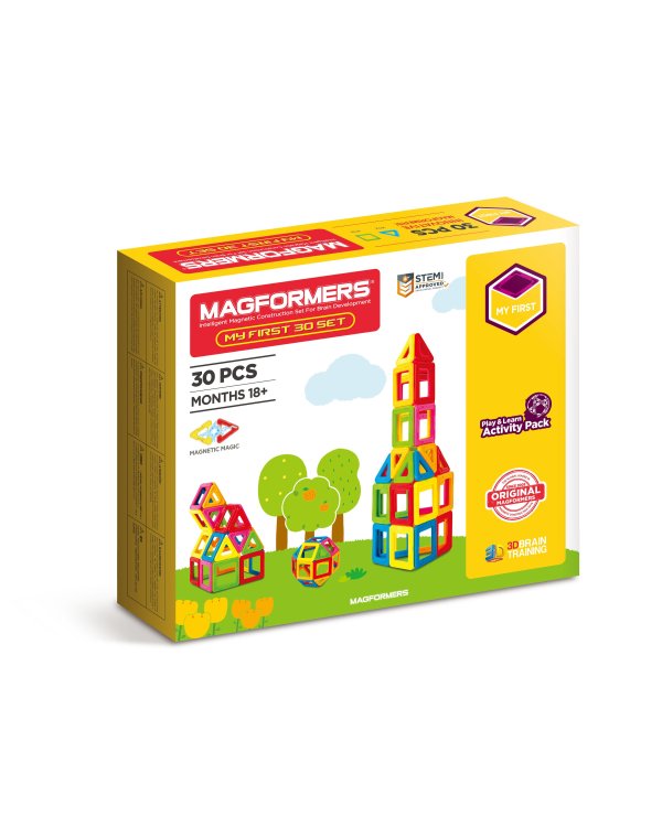 MAGFORMERS "My first MF 30" магнитный конструктор