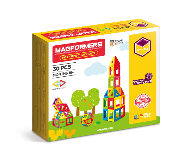 MAGFORMERS "My first MF 30" магнитный конструктор