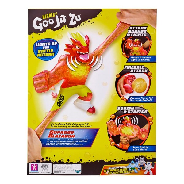 HEROES OF GOO JIT ZU Делюкс Фигурка Со Светом
