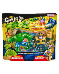 HEROES OF GOO JIT ZU Marvel Двойная упаковка - Танос против Халка