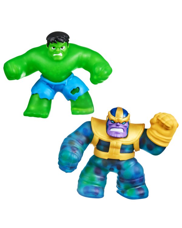 HEROES OF GOO JIT ZU Marvel Двойная упаковка - Танос против Халка