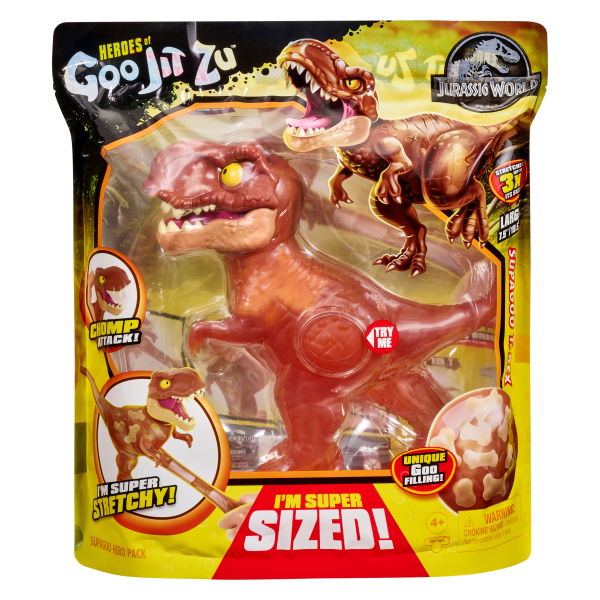 HEROES OF GOO JIT ZU Jurassic World Фигурка делюкс Ти-рекс