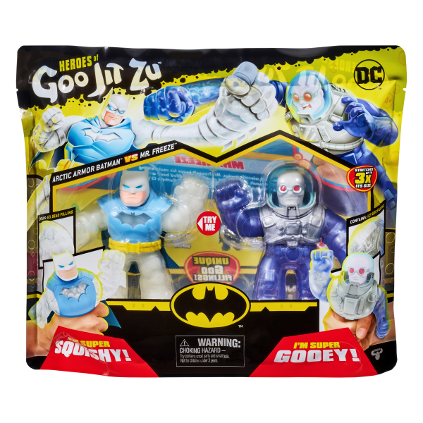 HEROES OF GOO JIT ZU DC Фигурки, двойная упаковка (Arctic Batman vs Mr Freeze) HEROES OF GOO JIT ZU DC Фигурки, двойная упаковка (Arctic Batman vs Mr Freeze)
