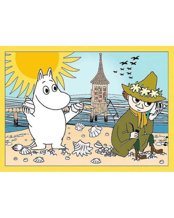 TREFL MOOMIN Комплект пазлов 4в1 Муми-тролли