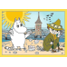 TREFL MOOMIN Комплект пазлов 4в1 Муми-тролли
