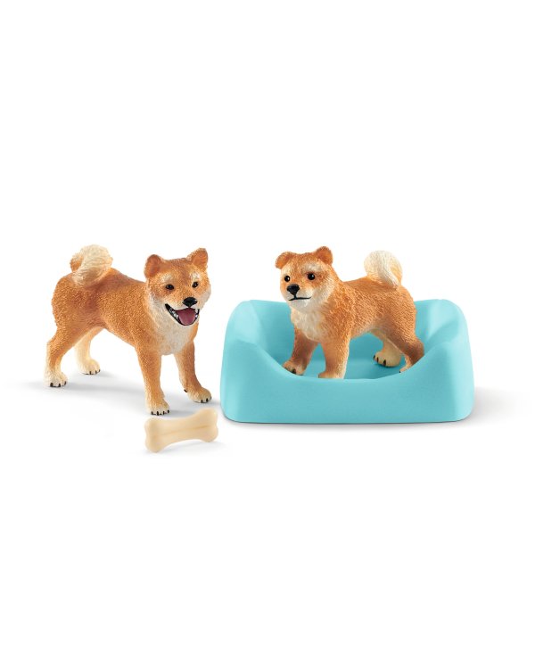 Дополнительное изображение книги «SCHLEICH FARM WORLD Собака И Щенок Породы Сиба-Ину»