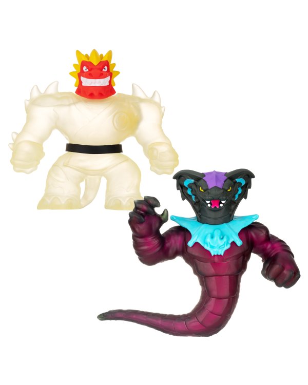 HEROES OF GOO JIT ZU Glow Shifters двойная упаковка