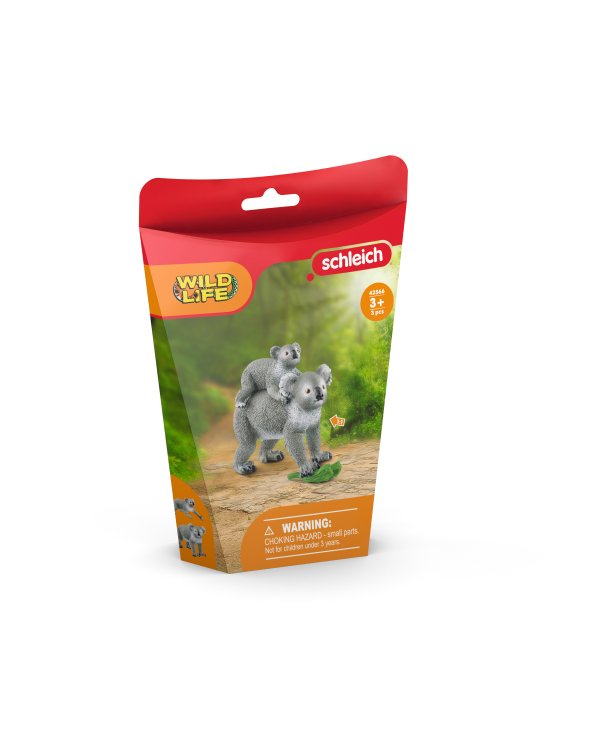 SCHLEICH WILD LIFE Коала-мама с детенышем