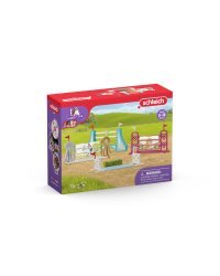 SCHLEICH HORSE CLUB Аксессуары для полосы препятствий для лошадей