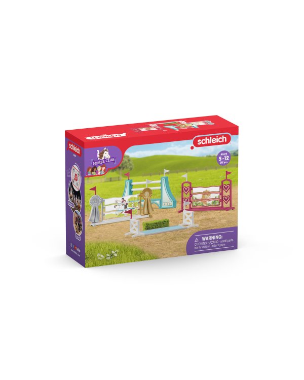 SCHLEICH HORSE CLUB Аксессуары для полосы препятствий для лошадей