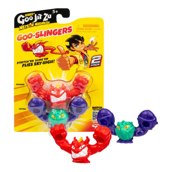 HEROES OF GOO JIT ZU Meteor Madness Goo Slingers двойной набор