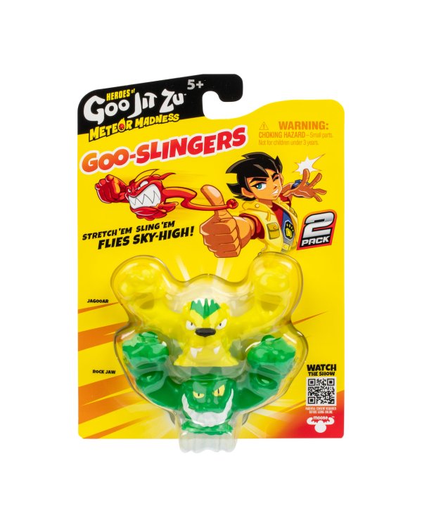 HEROES OF GOO JIT ZU Meteor Madness Goo Slingers двойной набор