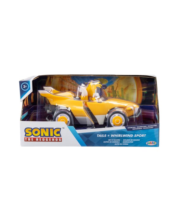 SONIC фигурка 6,5 см и заводная машинка