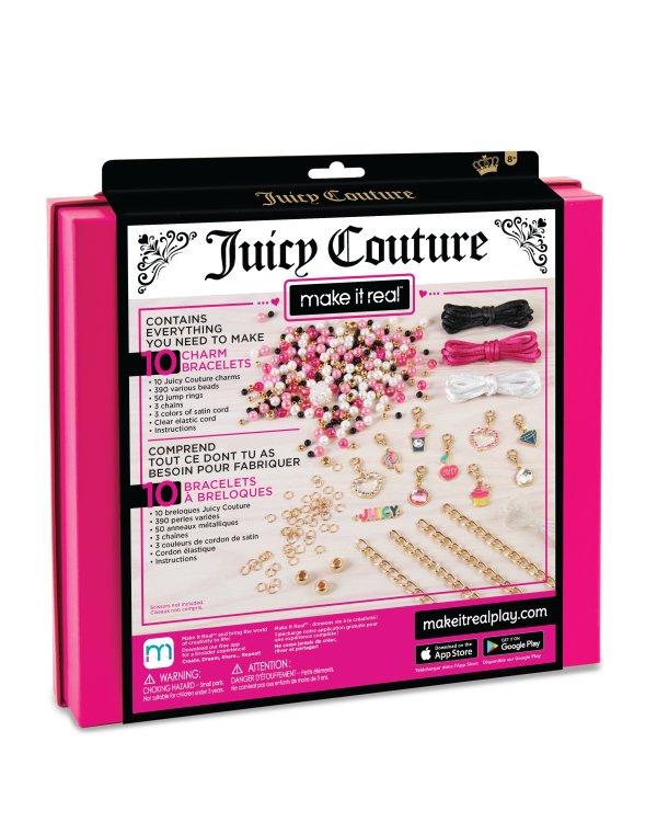 MAKE IT REAL Набор для создания ярких и драгоценных браслетов Juicy Couture
