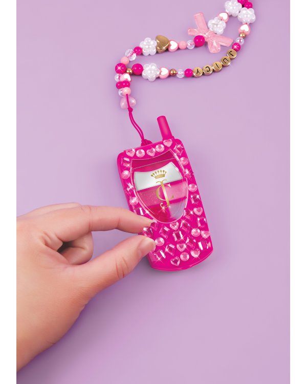 MAKE IT REAL Juicy Couture Tелефон с браслетом и блеском для губ