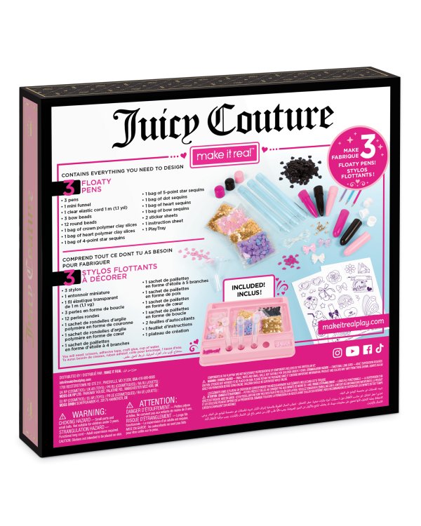 Дополнительное изображение книги «MAKE IT REAL Juicy Couture набор ручек Floaty»