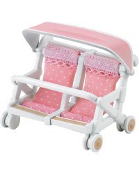 SYLVANIAN FAMILIES Прогулочная коляска для двойни