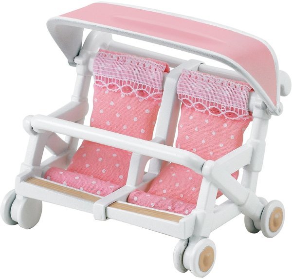 SYLVANIAN FAMILIES Прогулочная коляска для двойни