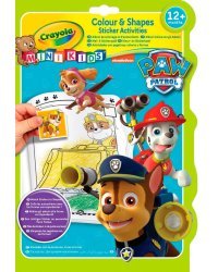 CRAYOLA PAW PATROL Раскраска с наклейками