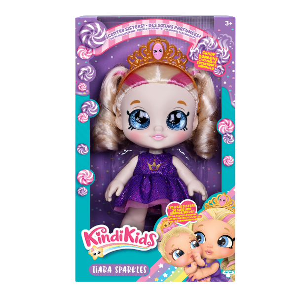 Обложка книги «KINDI KIDS Кукла Tiarra Sparkles, 25 см»