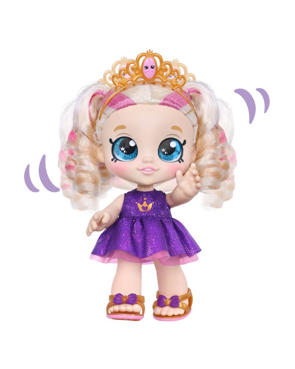 Дополнительное изображение книги «KINDI KIDS Кукла Tiarra Sparkles, 25 см»