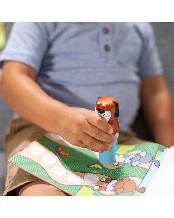 MELISSA & DOUG игровой комплектс наклейками Sticker WOW! Собака