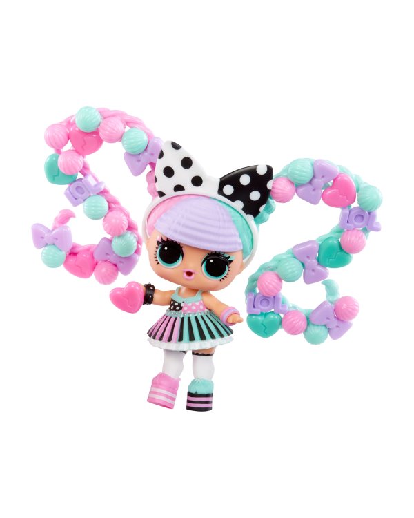 L.O.L. кукла Hair Beads Tots 5см