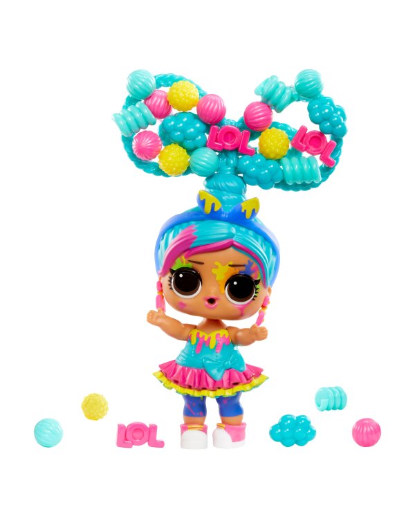 L.O.L. кукла Hair Beads Tots 5см