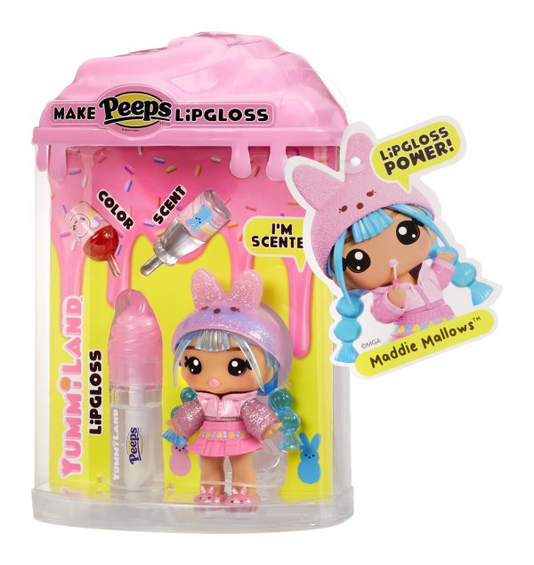 YUMMILAND кукла с блеском для губ, Пасха, 9см
