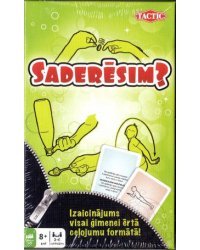 TACTIC Настольная игра "Спорим?", дорожная версия (на латышском яз.)