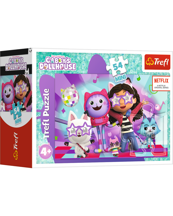 TREFL GABBY´S DOLLHOUSE Мини пазл, 54 шт.
