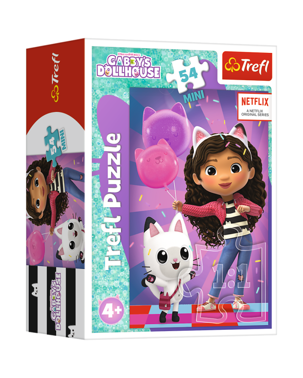 TREFL GABBY´S DOLLHOUSE Мини пазл, 54 шт.
