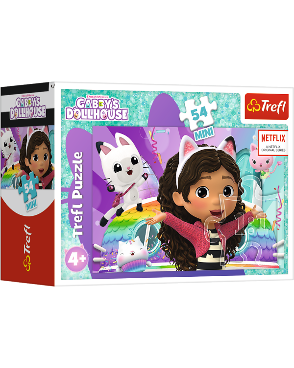 TREFL GABBY´S DOLLHOUSE Мини пазл, 54 шт.