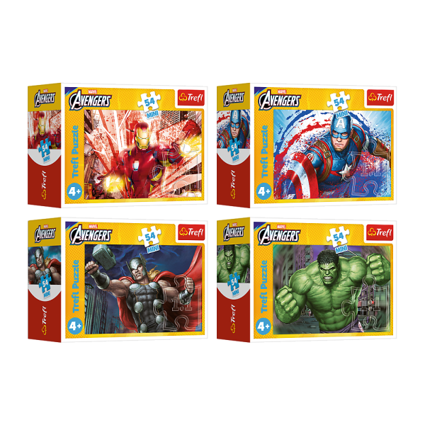 TREFL AVENGERS Минипазл Мстители, 54 шт.
