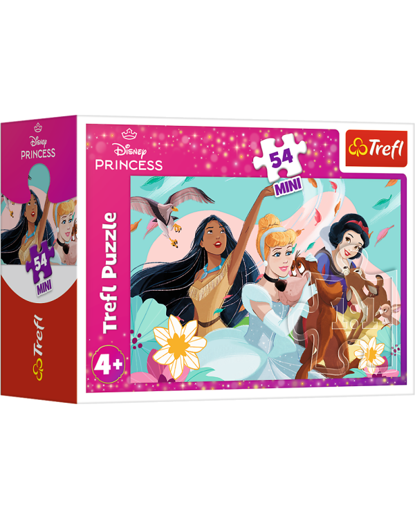 Дополнительное изображение книги «TREFL DISNEY PRINCESS Минипазл Принцессы 54 шт.»